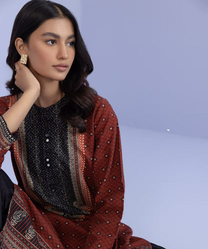 Sapphire - Printed Chunri Shirt