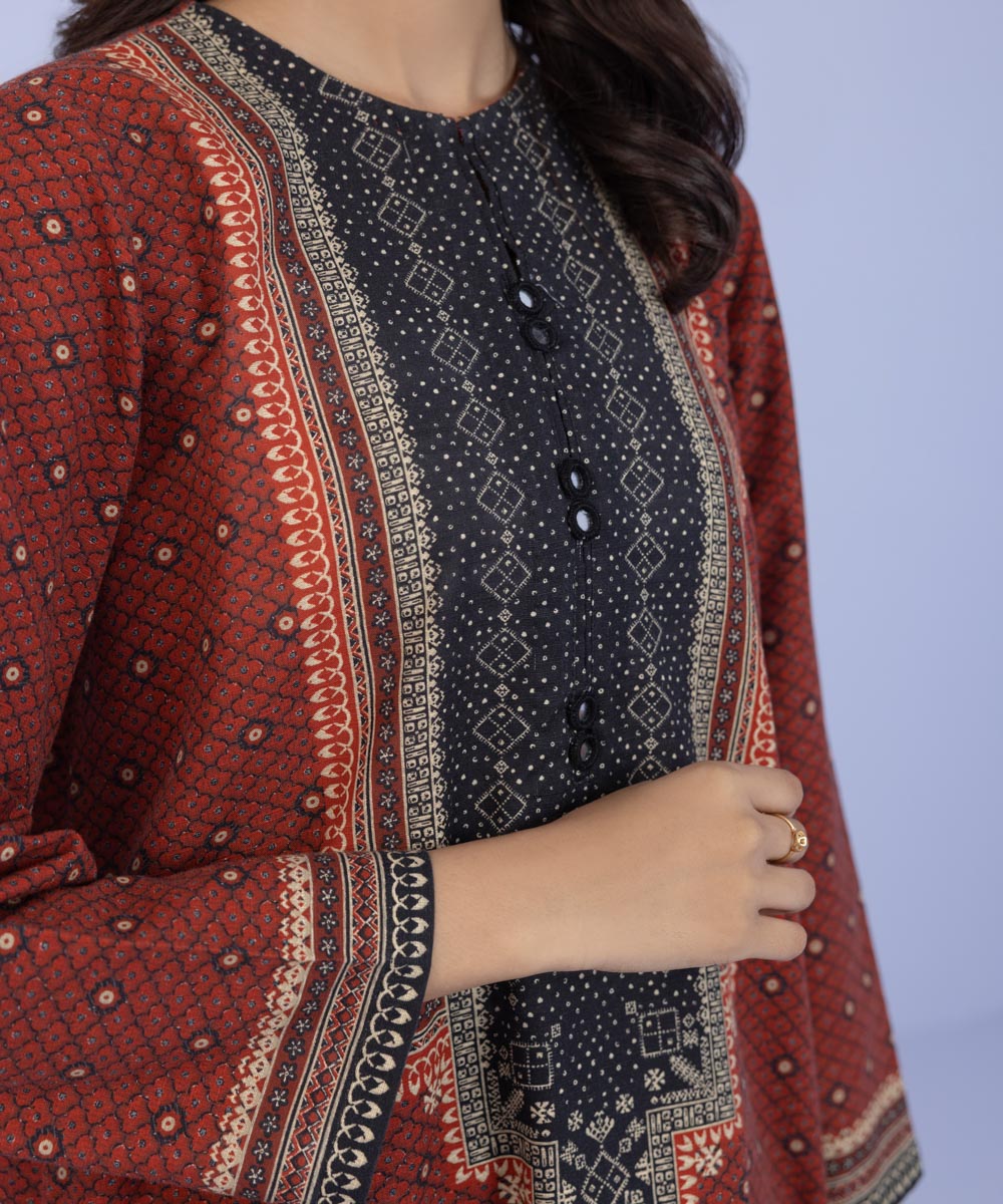 Sapphire - Printed Chunri Shirt