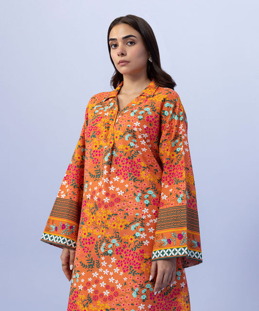 Sapphire - Printed Khaddar Shirt
