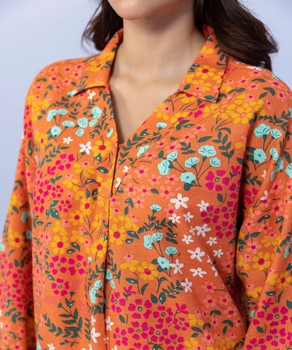 Sapphire - Printed Khaddar Shirt