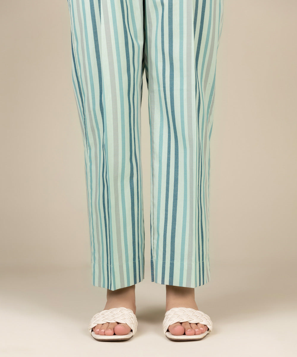 Sapphire - Yarn Dyed Straight Pants