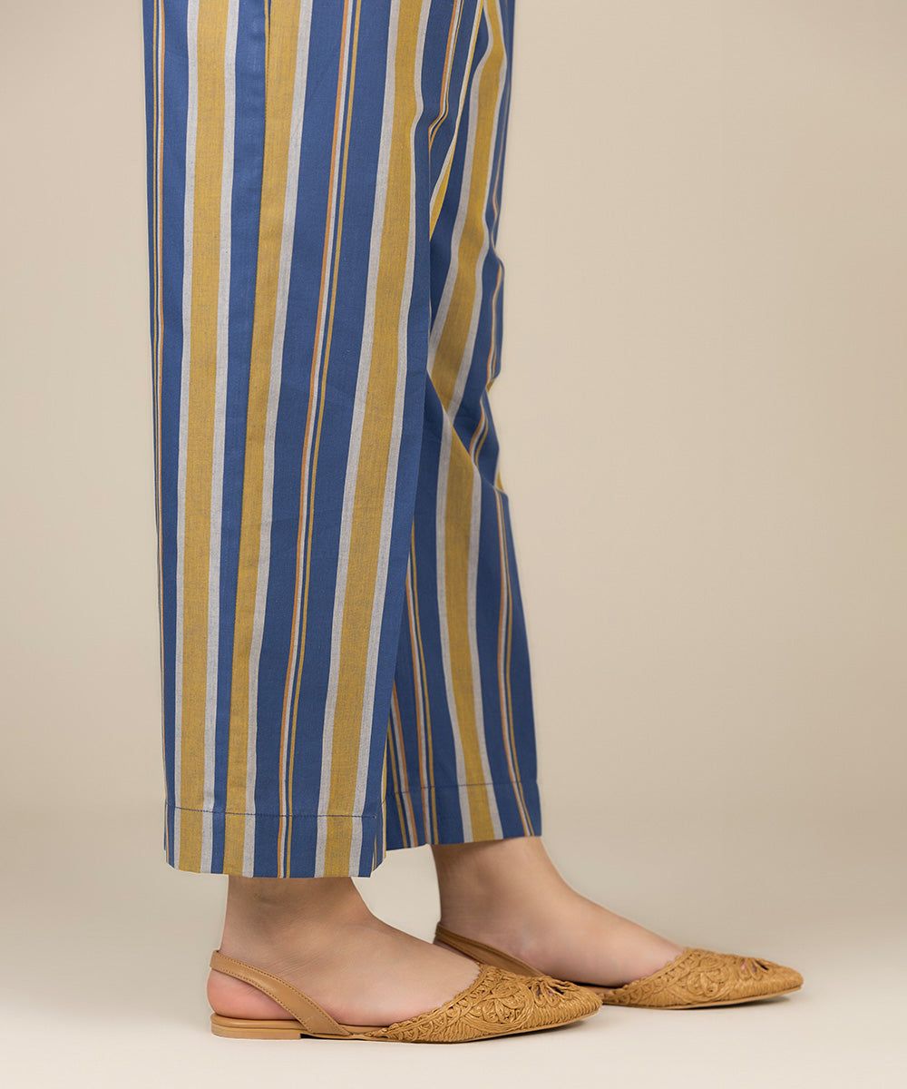 Sapphire - Yarn Dyed Straight Pants