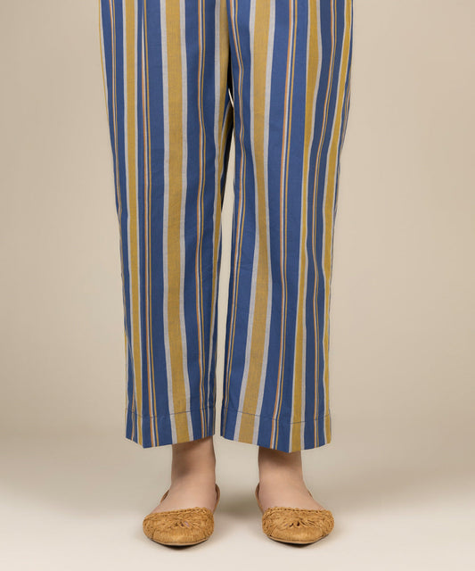 Sapphire - Yarn Dyed Straight Pants