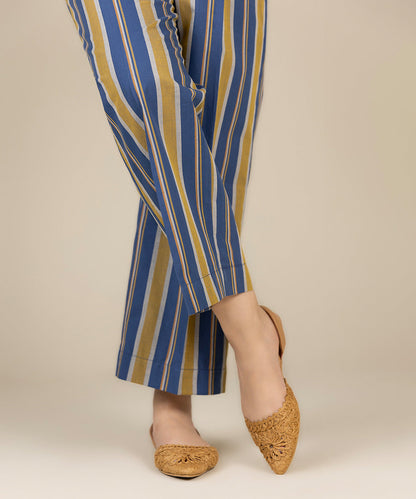 Sapphire - Yarn Dyed Straight Pants