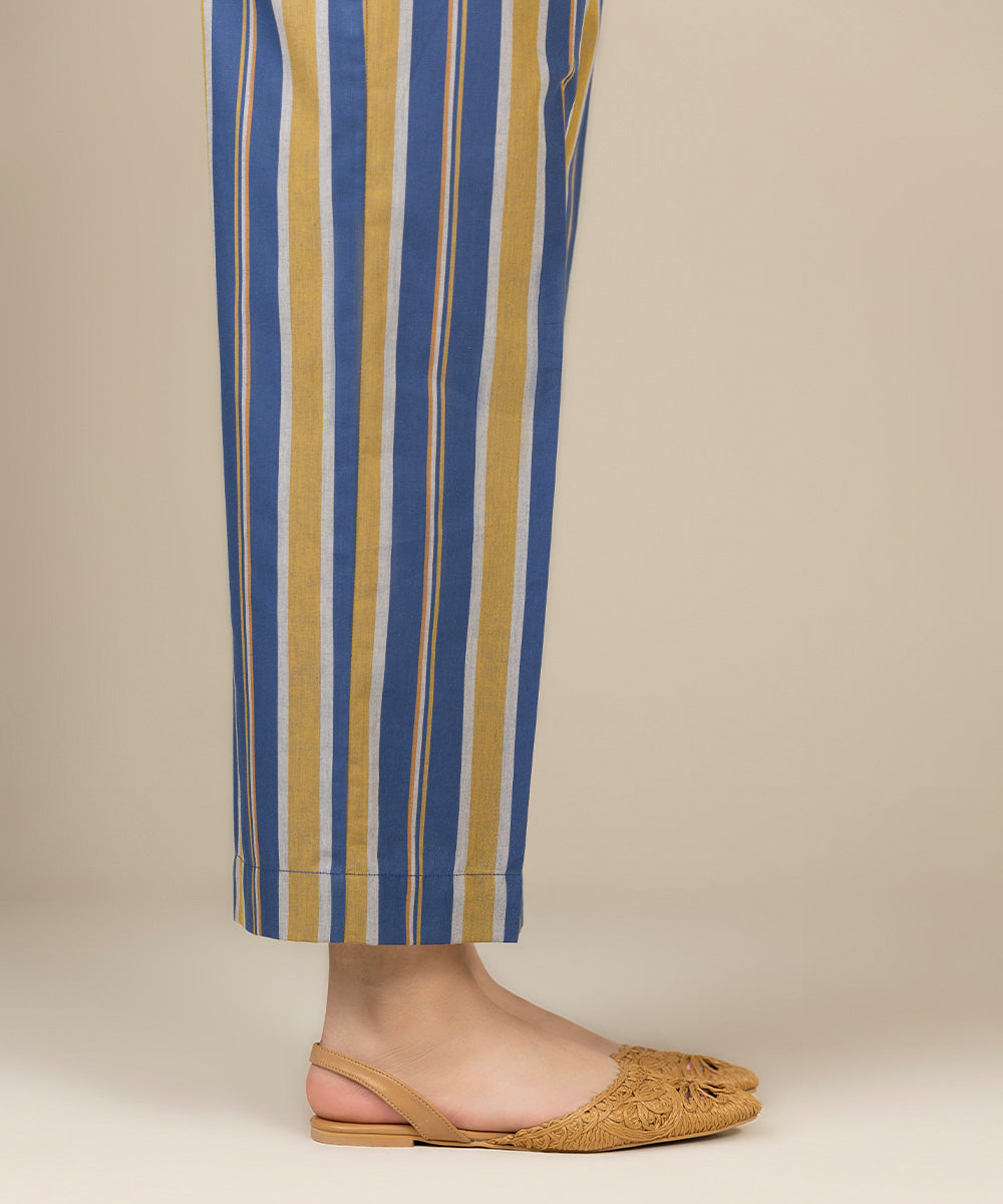 Sapphire - Yarn Dyed Straight Pants