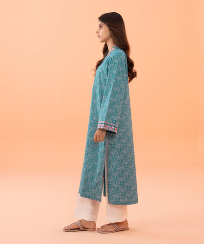 Sapphire - Embroidered Cambric Shirt