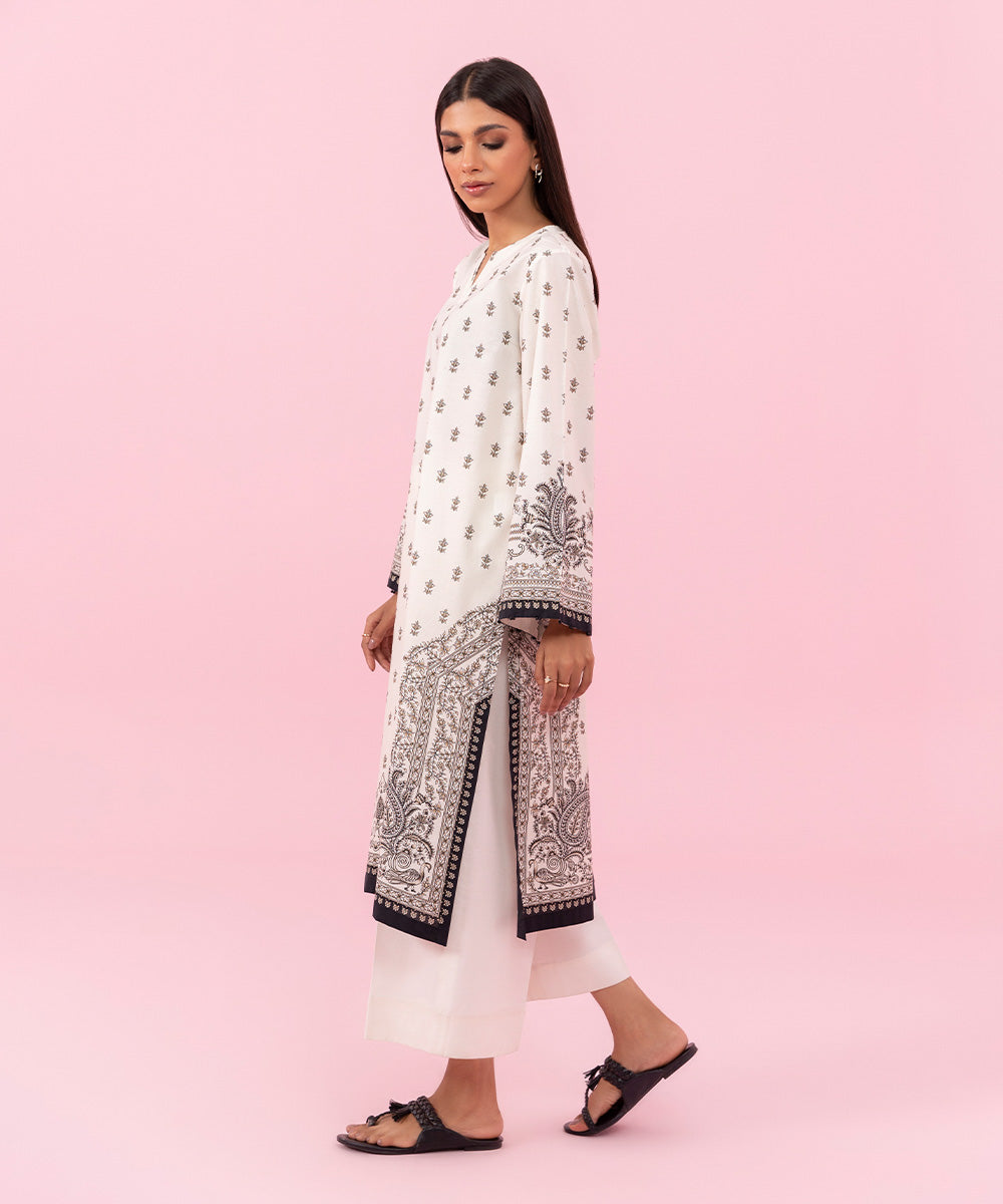Sapphire - Printed Cambric Shirt