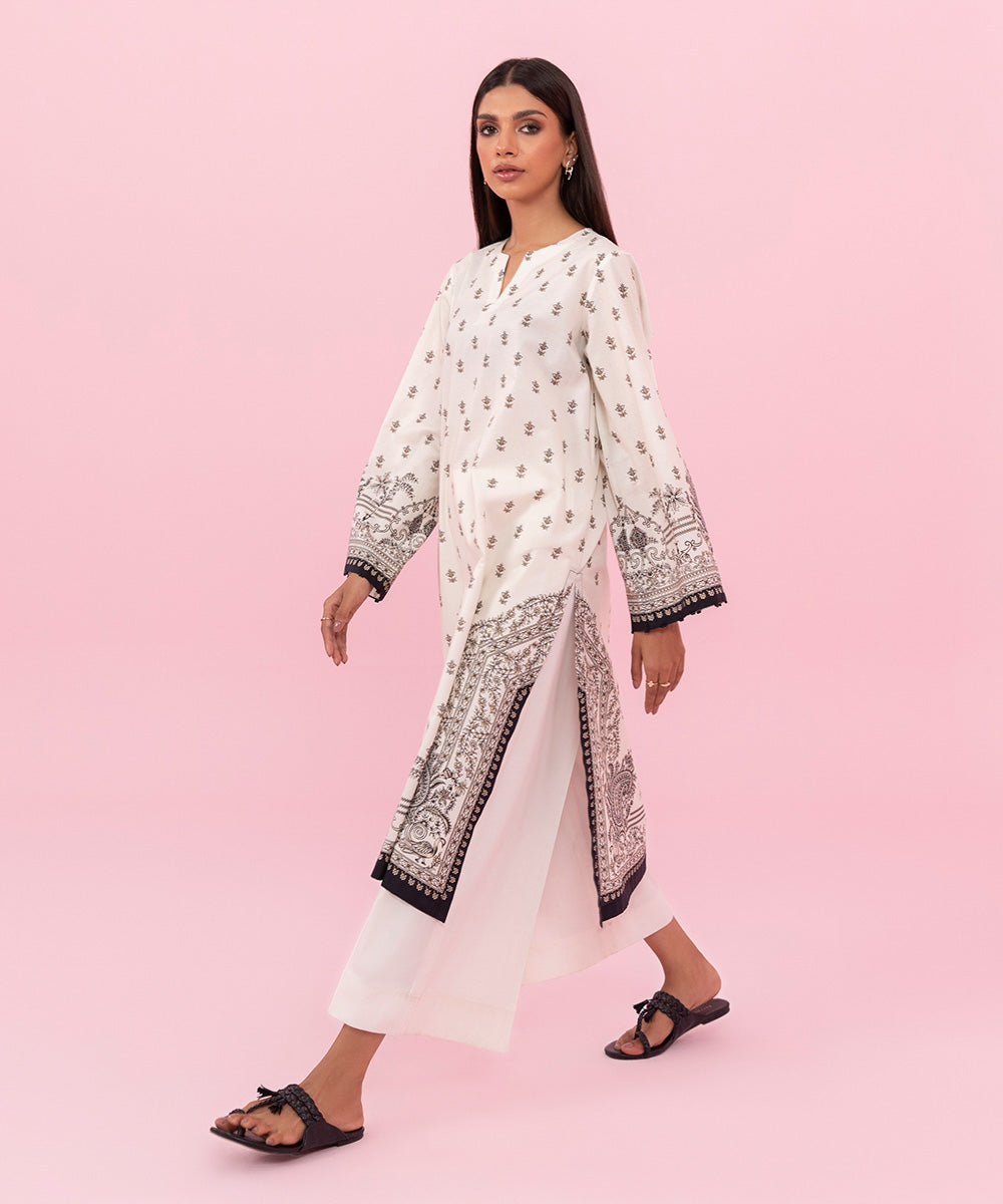 Sapphire - Printed Cambric Shirt