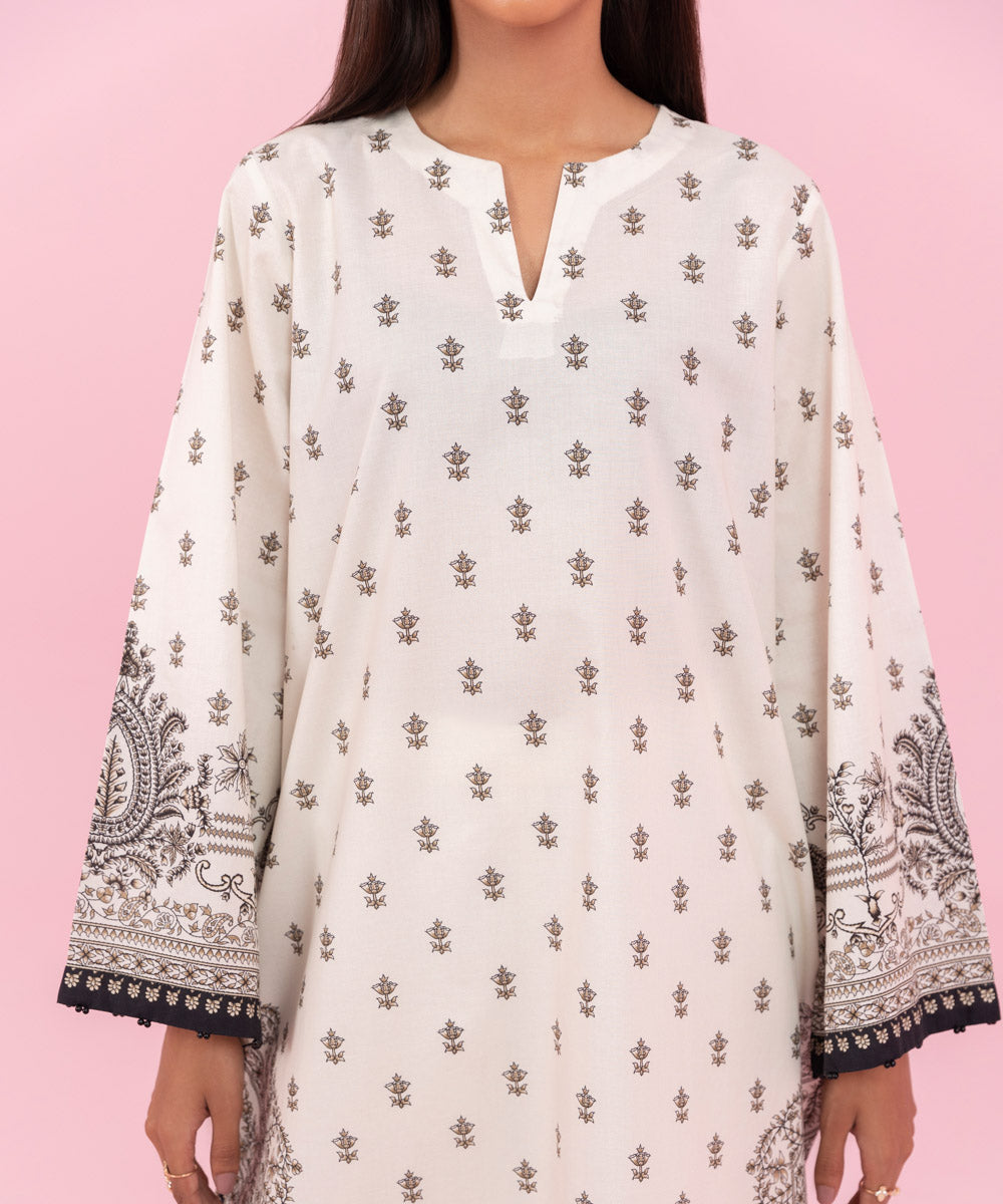 Sapphire - Printed Cambric Shirt