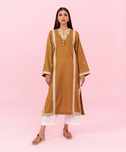 Sapphire - Embroidered Jacquard Shirt