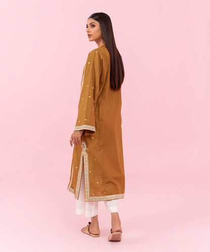 Sapphire - Embroidered Jacquard Shirt