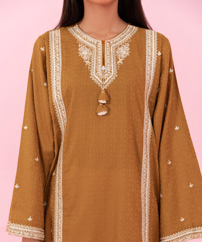 Sapphire - Embroidered Jacquard Shirt