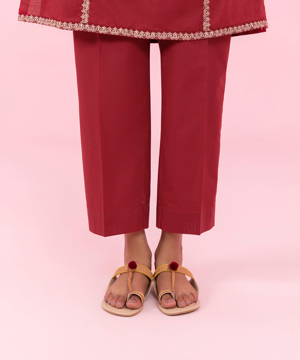 Sapphire - 2 Piece - Embroidered Cambric Suit