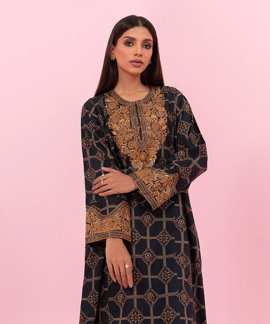 Sapphire - Embroidered Cambric Shirt