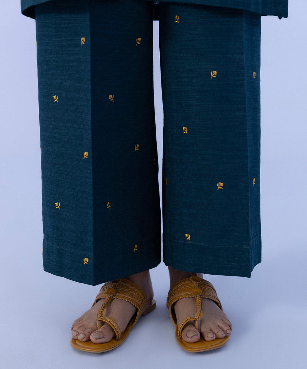 Sapphire - 2 Piece - Embroidered Khaddar Suit
