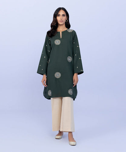 Sapphire - Embroidered Khaddar Shirt