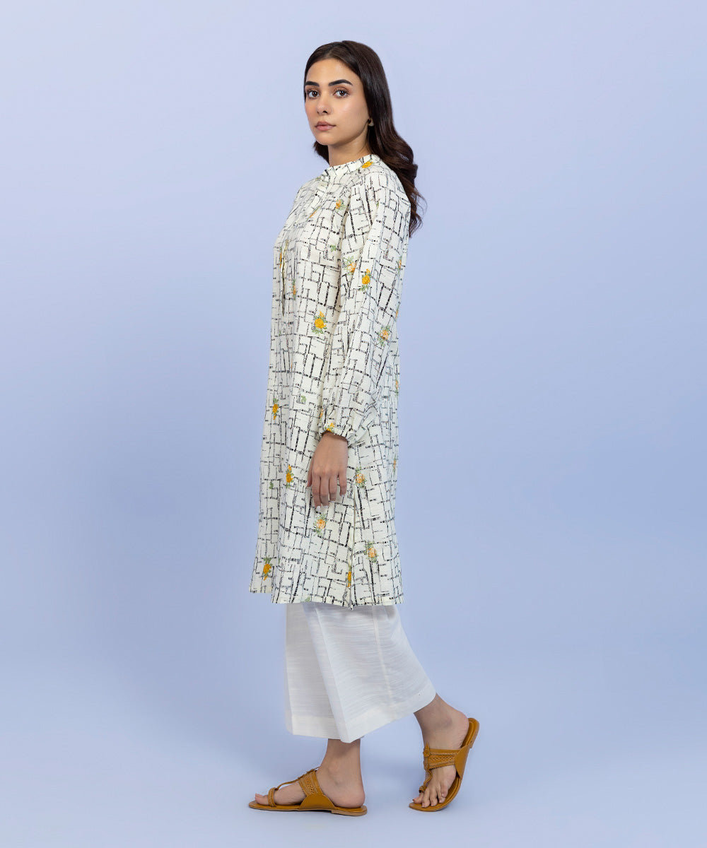Sapphire - Embroidered Khaddar Shirt
