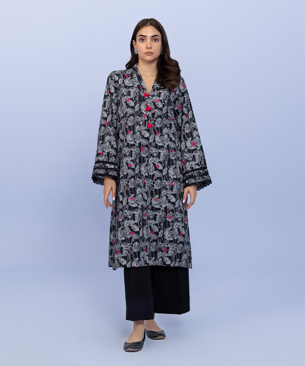 Sapphire - Embroidered Khaddar Shirt