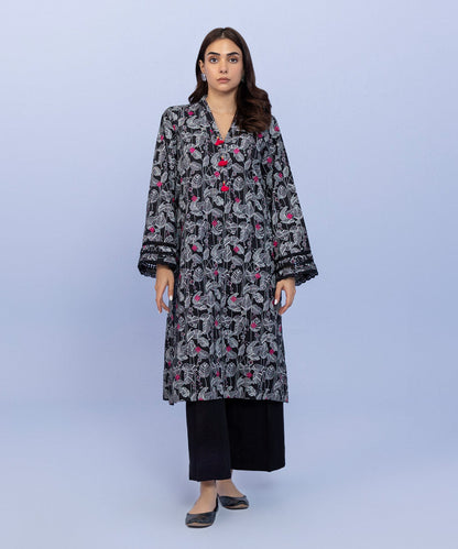 Sapphire - Embroidered Khaddar Shirt