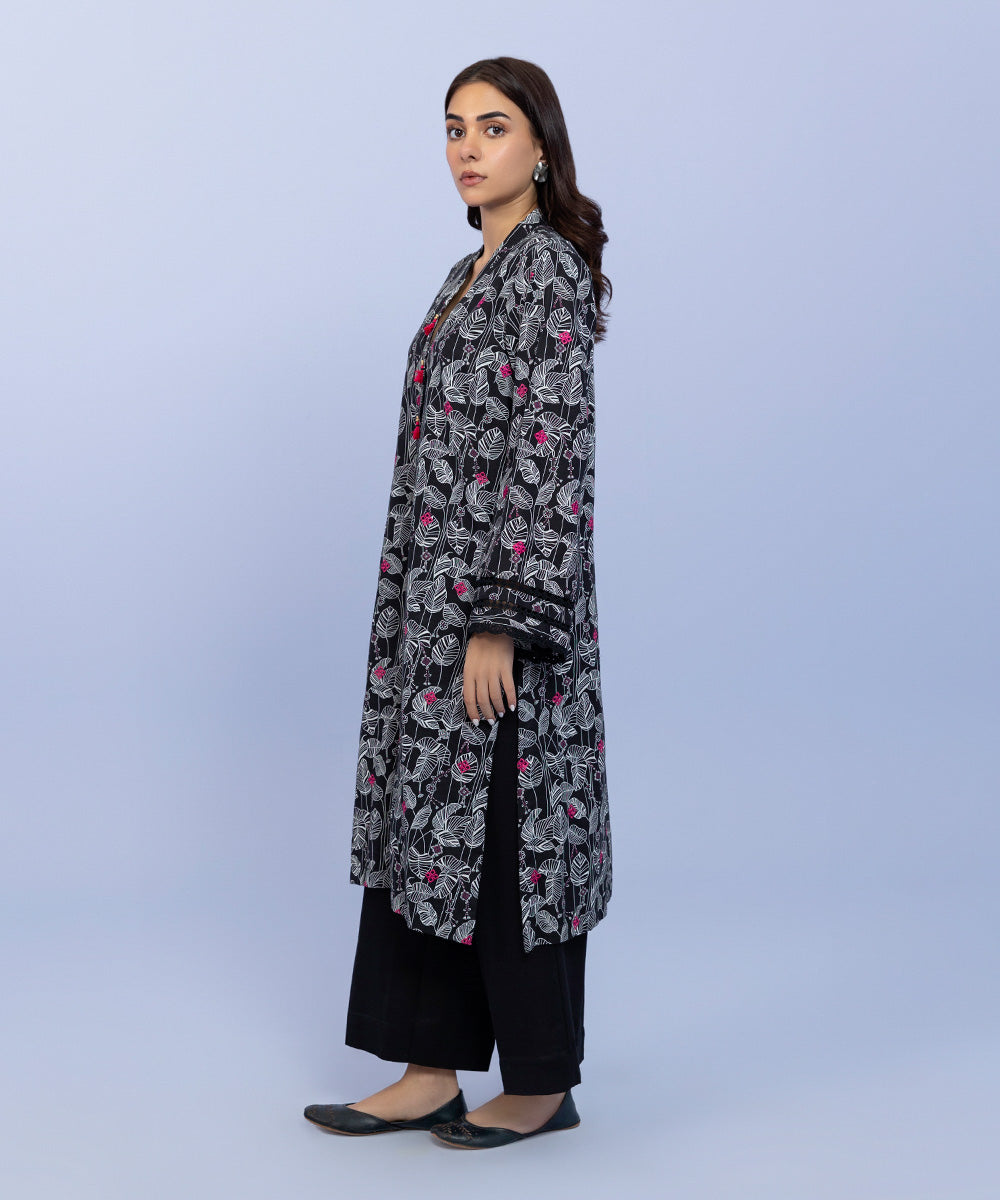 Sapphire - Embroidered Khaddar Shirt