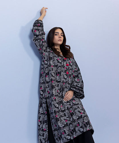 Sapphire - Embroidered Khaddar Shirt