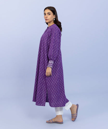 Sapphire - Embroidered Khaddar Shirt