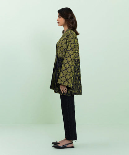Sapphire - Embroidered Khaddar Jacket