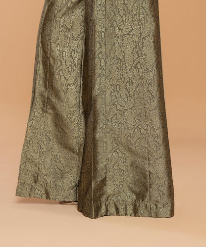 Sapphire - Panelled Jacquard Sharara