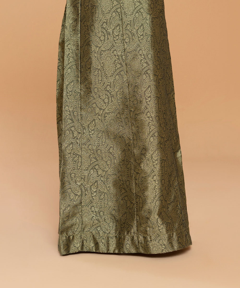 Sapphire - Panelled Jacquard Sharara