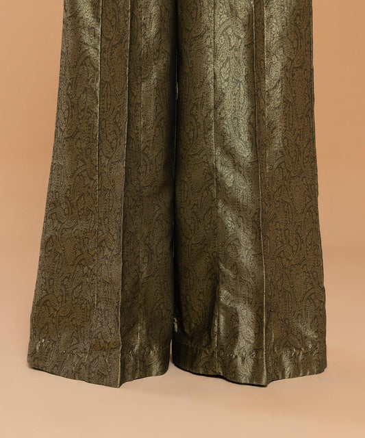 Sapphire - Panelled Jacquard Sharara