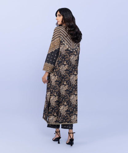 Sapphire - 2 Piece - Embroidered Silk Suit
