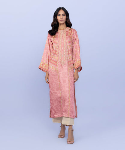 Sapphire - Embroidered Silk Shirt