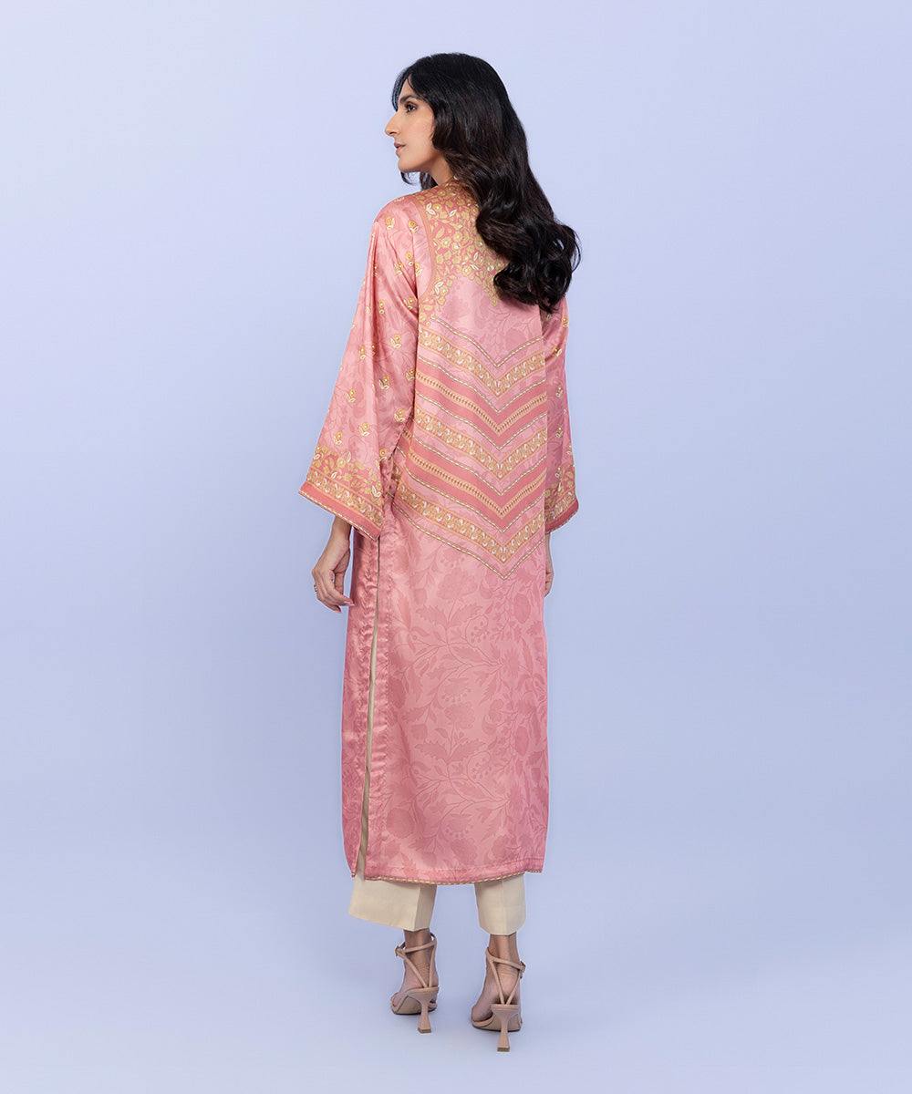 Sapphire - Embroidered Silk Shirt