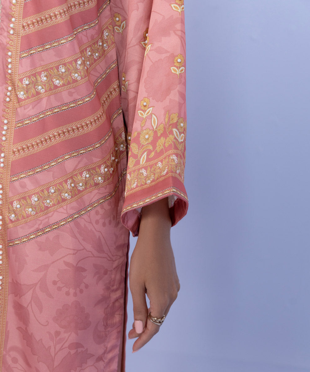 Sapphire - Embroidered Silk Shirt