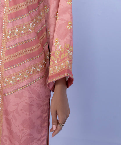 Sapphire - Embroidered Silk Shirt