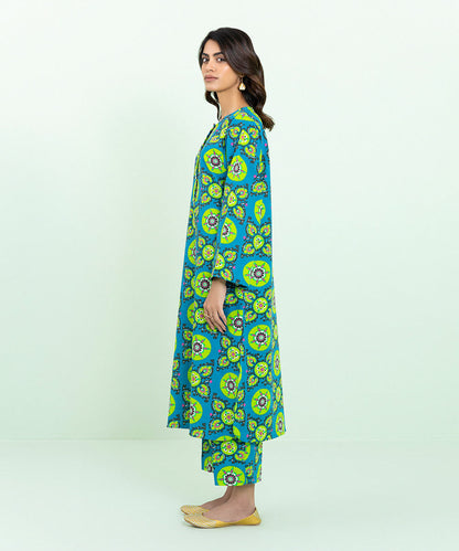 Sapphire - Printed Khaddar Shirt