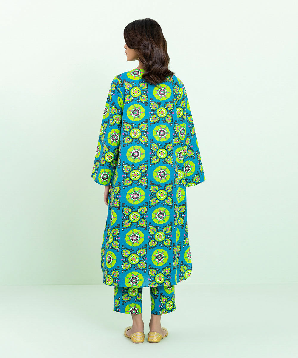 Sapphire - Printed Khaddar Shirt