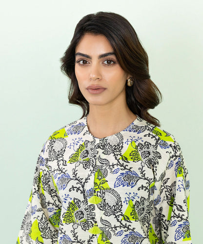 Sapphire - Printed Khaddar Shirt