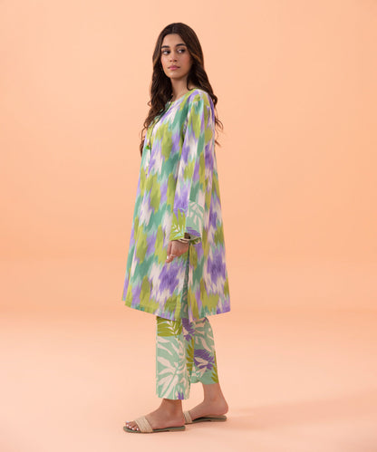Sapphire - Printed Lawn Shirt