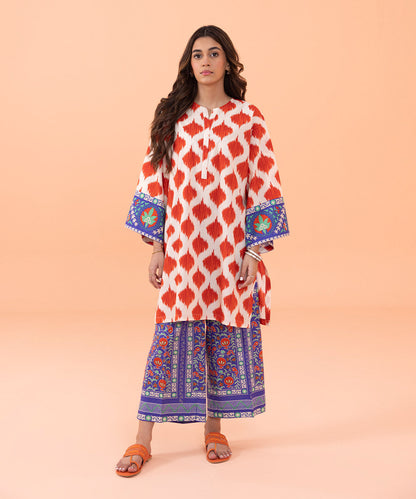 Sapphire - Printed Lawn Shirt