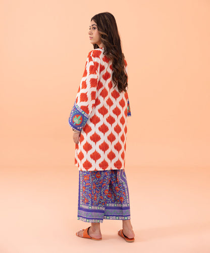 Sapphire - Printed Lawn Shirt