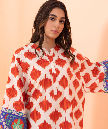 Sapphire - Printed Lawn Shirt