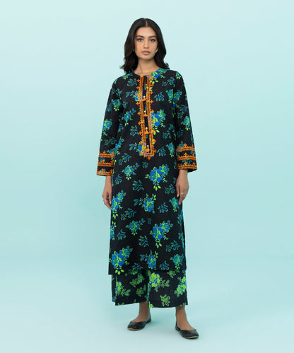 Sapphire - Embroidered Khaddar Shirt