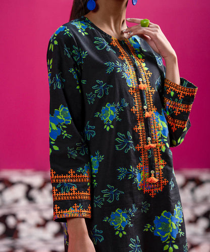 Sapphire - Embroidered Khaddar Shirt