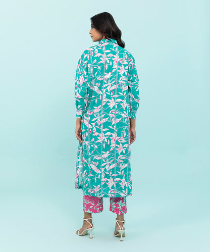Sapphire - Embroidered Khaddar Shirt