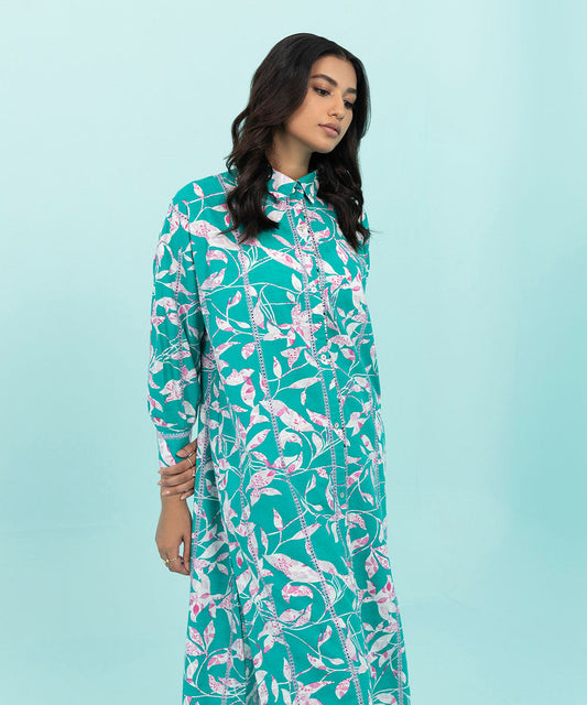 Sapphire - Embroidered Khaddar Shirt