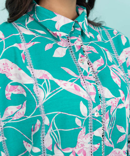 Sapphire - Embroidered Khaddar Shirt