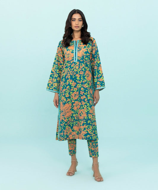 Sapphire - Embroidered Khaddar Shirt