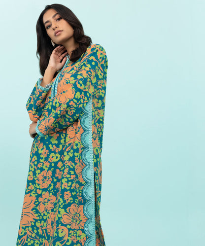 Sapphire - Embroidered Khaddar Shirt