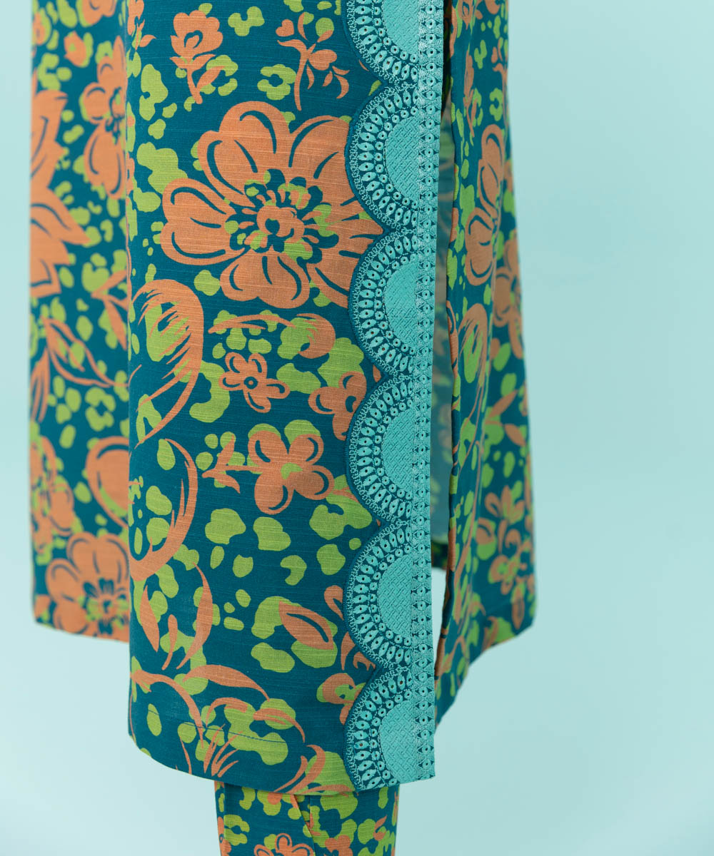 Sapphire - Embroidered Khaddar Shirt